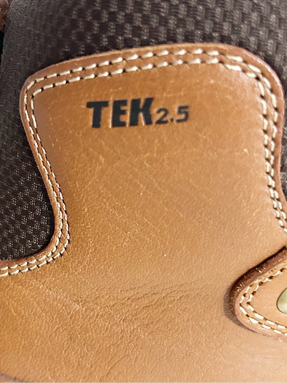 L.L. Bean Women’s TEK2.5 Duck Boots Brown Leather Gray Rubber Size 6.5 M